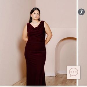 Revelry faith velvet dress